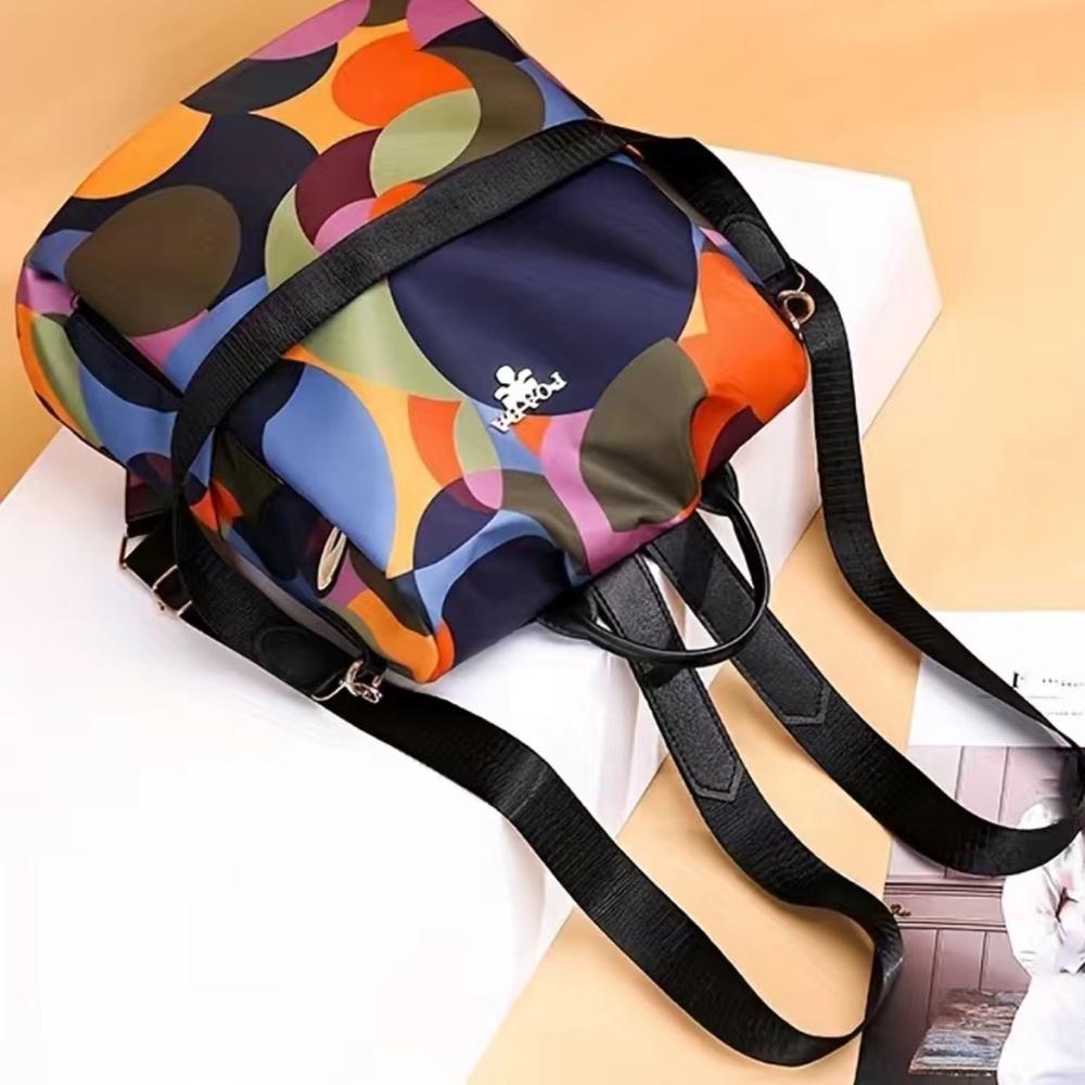 Nwt Polka Dot Multi Use Backpack - image 5